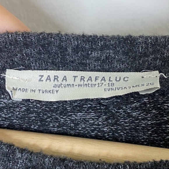 Zara Soft Touch Sweater With Faux Pearls top blouse - Picture 3 of 7